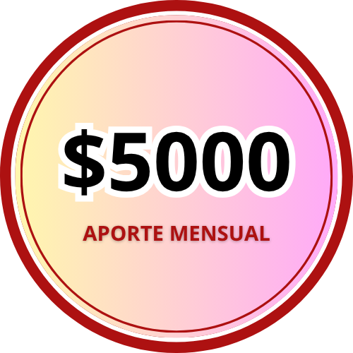 Aporte de $5000