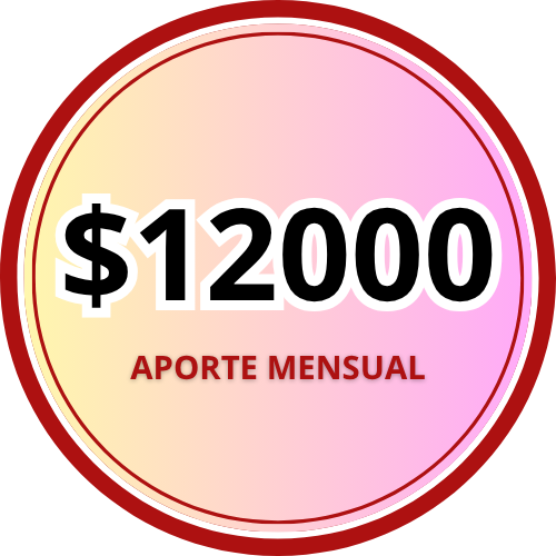 Aporte de $12000